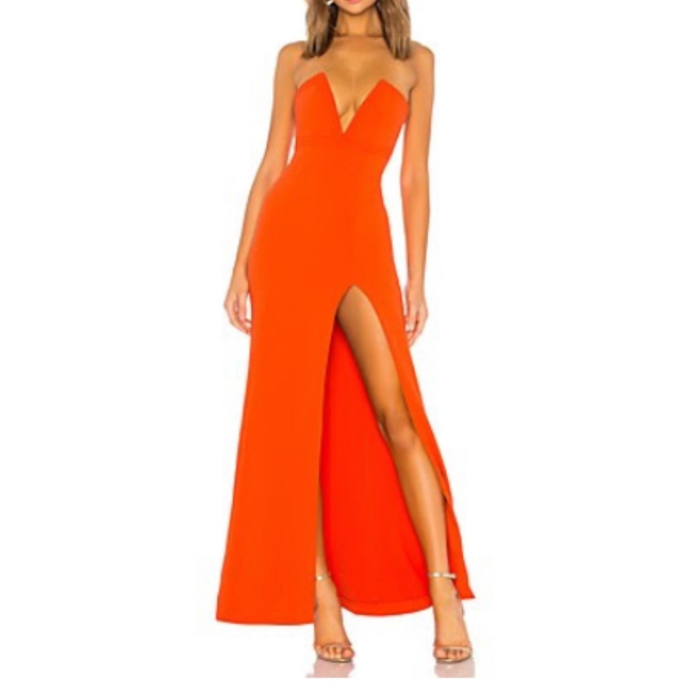 Lovers + Friends Blood Orange Dress